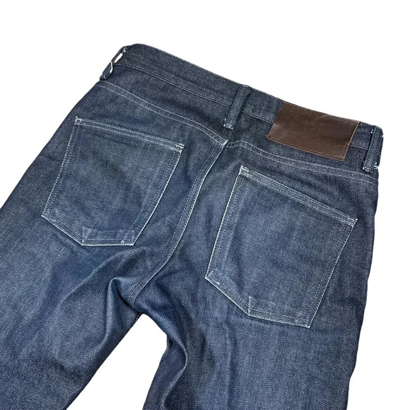 Naked & Famous Denim Super Skinny Guy Indigo Selvedge Jeans Mens 30 - Picture 7 of 12